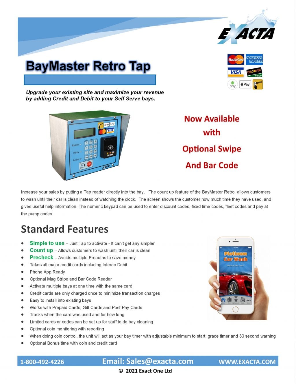 BayMaster Retro Tap - Exacta